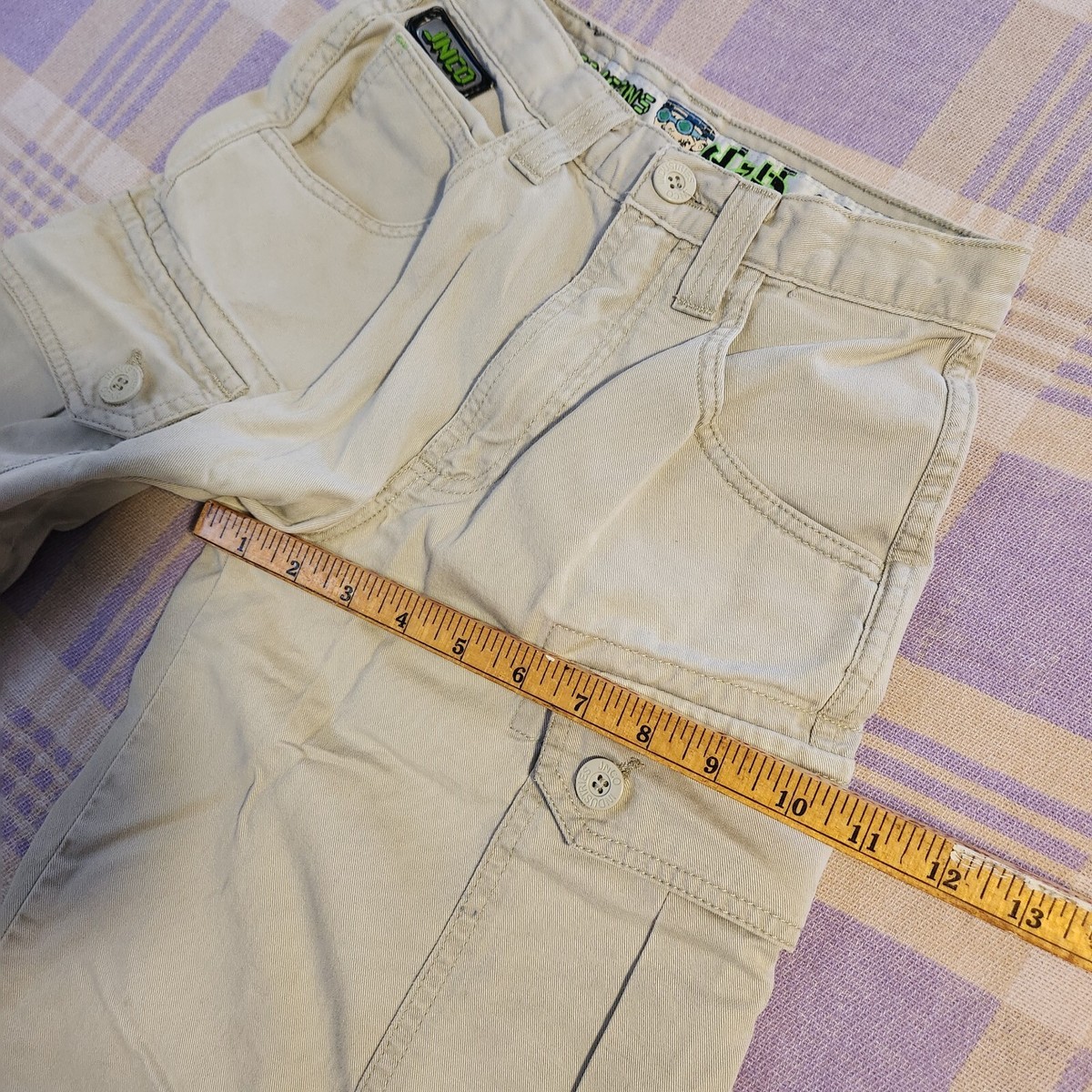 パンツ ROCKCAKE Double Cargo Jeans Vintage Yellow RC23PT02300 ☆AESPA カリナ 着用！！【ROCKCAKE】Double Cargo Jeans