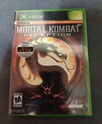 Mortal Kombat Deception Xbox Sealed New, Free shipping