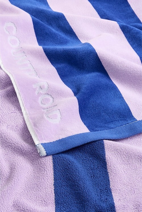 Country Road Beach Towel 95cm x 175cm Trinity Beach Australian Cotton