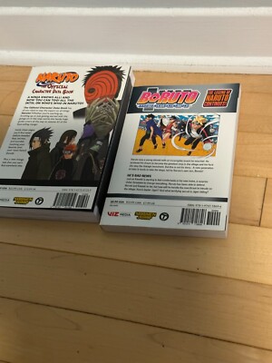 naruto the official character databook + Boruto naruto next