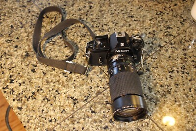 Nikon EM M90 Auto w Tokina AT-X 35-200 1:35-4.5 067 Lens NICE | eBay