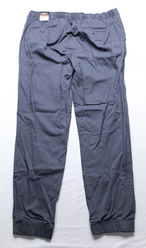 Galaxy by Harvic Men's Stretch Twill Jogger 601 AW5 Dark Grey Size XL NWT - Picture 3 of 3