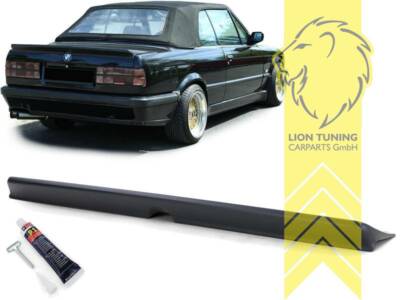 Hecklippe Spoiler Heckspoiler Kofferraum Lippe für BMW E30 Limousine Cabrio