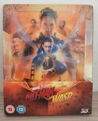 Ant-Man and The Wasp   BLU-RAY + Blu Ray 3D  Steelbook UK Zavvi Exclusive sealed
