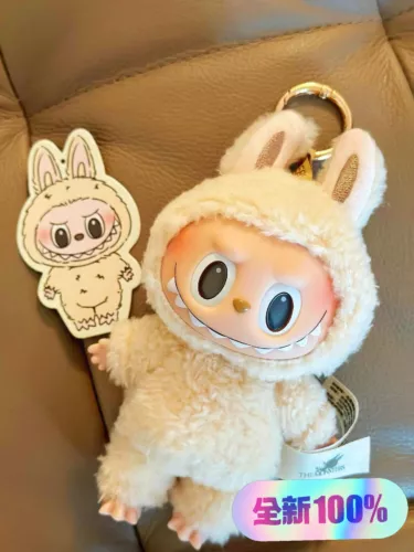AUTHENTIC POP MART LABUBU The Monsters Exciting Macaron Pendant Plush Sealed Bag - Picture 7 of 23