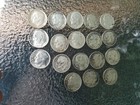 18 Silver Dimes Roosevelt (1946-64) 90% Silver