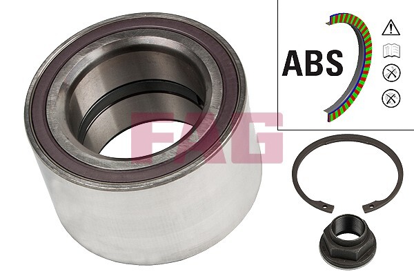713 6405 50 FAG Radlagerkit FüR CitroËN, Fiat, Opel, Peugeot, Vauxhall-image