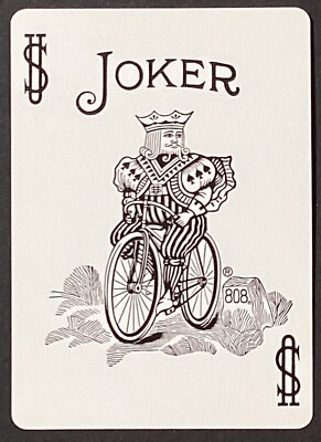 未開封 BICYCLE CLUB808 JOKER playing cards Joker Bicycle 808 Single Swap Wide Playing Card | eBay