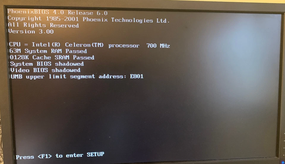 eMachines 113066 COGNAC 2000412 Motherboard + Intel Celeron 700MHZ CPU w/ Cooler - Image 2 of 4