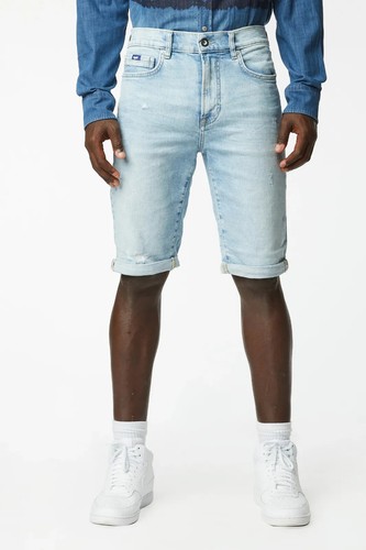 GAS BERMUDA JEANS UOMO art. 370257 mod. ALBERT SHORT REV - KAY BLUE DENIM |  eBay