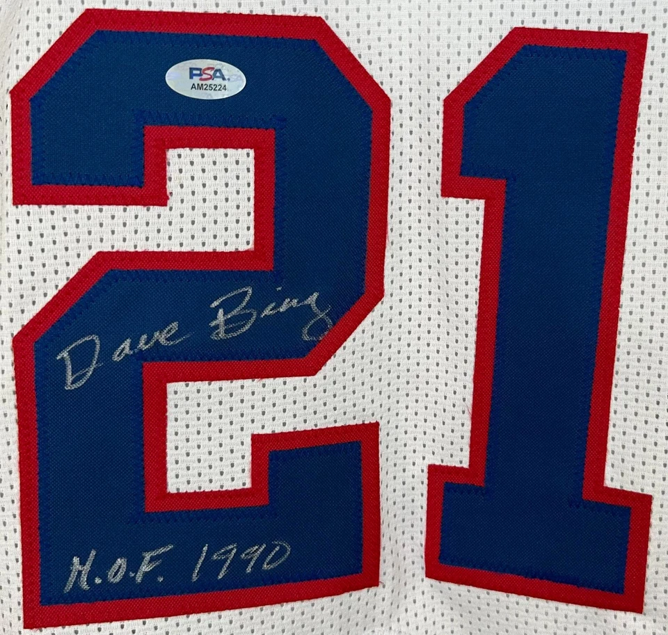 Dave Bing autographed signed inscribed jersey NBA Washington Bullets PSA COA - Image 2 of 3