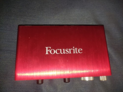 Focusrite Scarlett 2i2 2Gen External USB Audio Sound Card Studio Quality