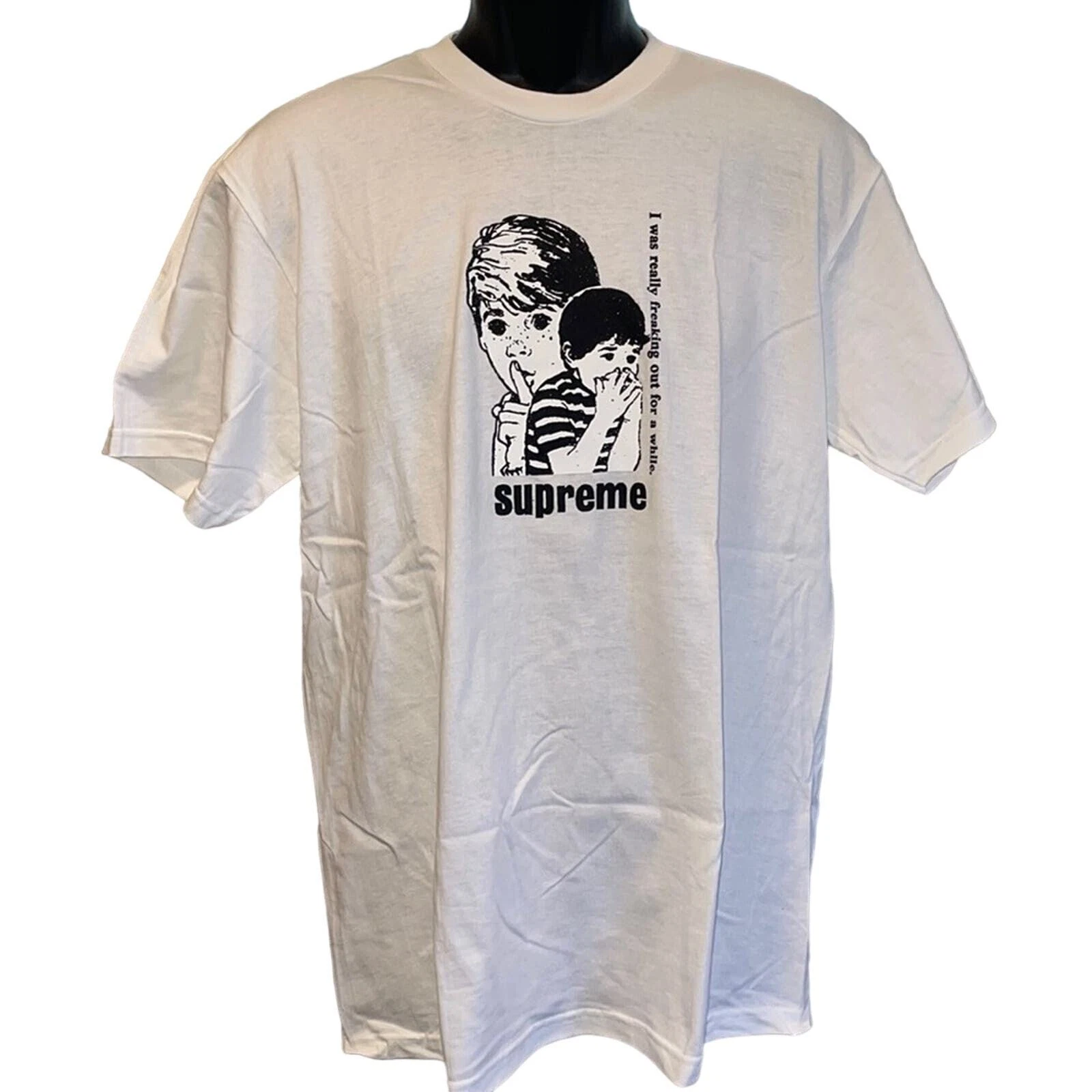 Tee shirt Supreme x Freaking Out (M)