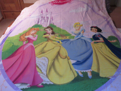 Kinder Bettwäsche 130 x 200 Kissen 80 X80 cm Princess