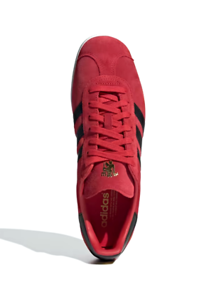 NEW MENS ADIDAS ORIGINALS MANCHESTER UNITED GAZELLE SHOES
