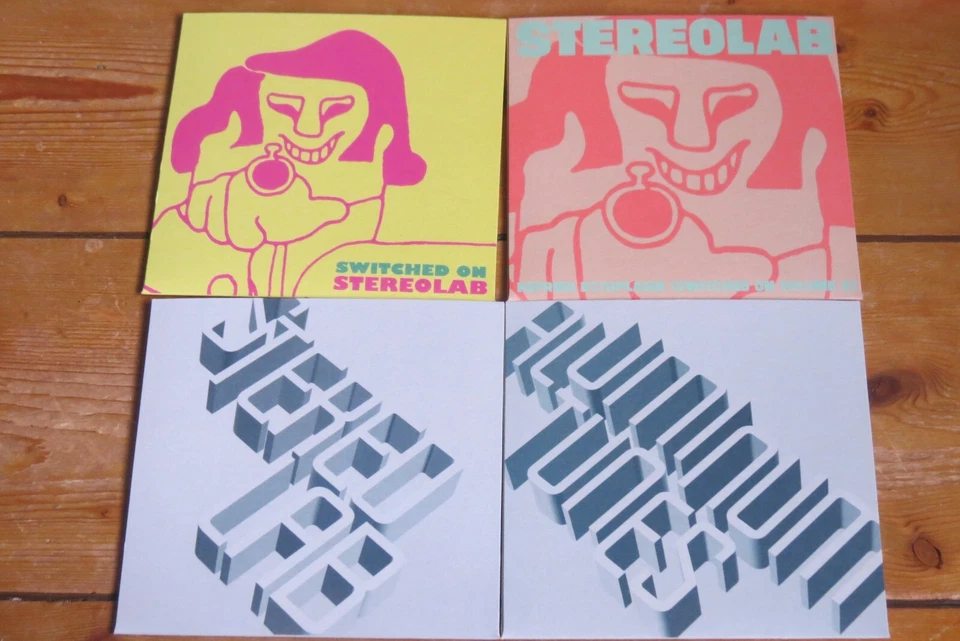 4 CD - STEREOLAB Switched On - Volumes 1-3 (1 2 3) Aluminum Refried Ectoplasm - Image 4 of 4