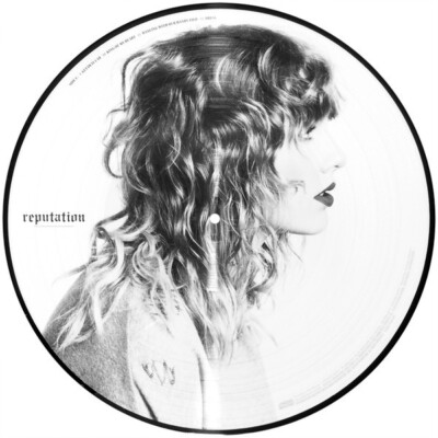TAYLOR SWIFT REPUTATION VINYL NEW! LIMITED PICTURE LP! LOOK WHAT