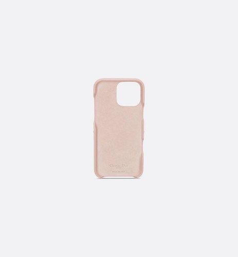 Auth New) DIOR Lady Dior IPHONE 16 Pro Max Case - NR Cannage Lambskin Powder PK - Picture 3 of 7