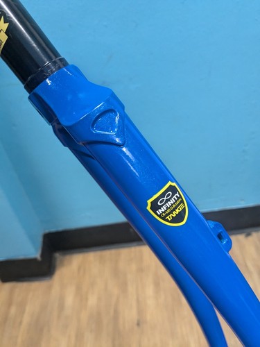 NOS Soma Fork Fog Cutter CrMo (QR/ISO) Cerulean Blue - Picture 7 of 9