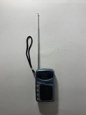 Street Beat Sports AM/FM Radio PR-35M Blue USED - TESTED WORKS GREAT 