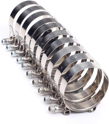 Boost Products 1.5 To 1.75 In. Stainless Steel T-Bolt Clamps - Foto 9