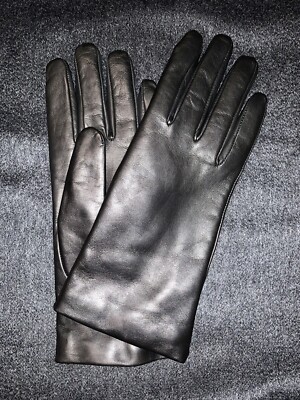 Banana Republic x GLO-WE NANCY CASHMERE LINED Dress Leather Gloves