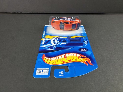 2001 Hot Wheels Porsche 911 GT3 #214 Orange 3sp Exotic Diecast Car 53743 - NEW - Picture 7 of 9