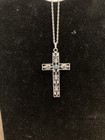 HSB Harry S Bick Sterling Silver 2 1/2” Long By 1 3/8” Wide With 20” Ster. Chain — photo 4