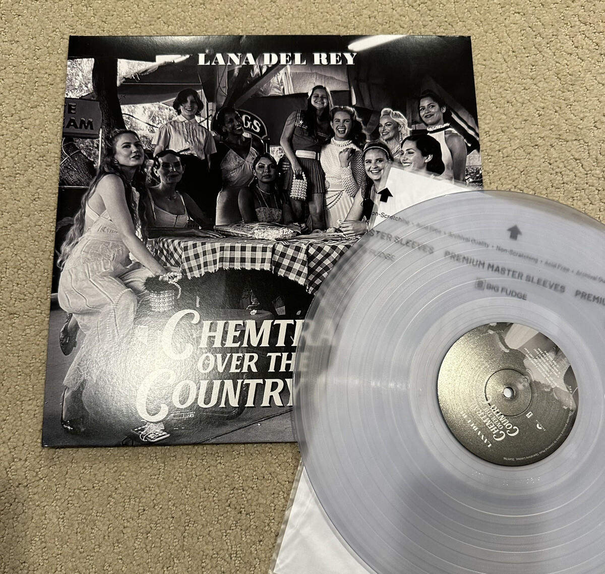 Lana Del Rey - Chemtrails Over The Country Club, Vinyl LP Lana Del Rey - Chemtrails Over The Country Club, Vinyl LP