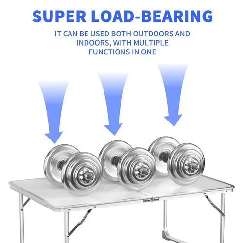 Alu Klapptisch Campingtisch Partytisch klappbar Gartentisch Camping für Picknick - Bild 27 von 74