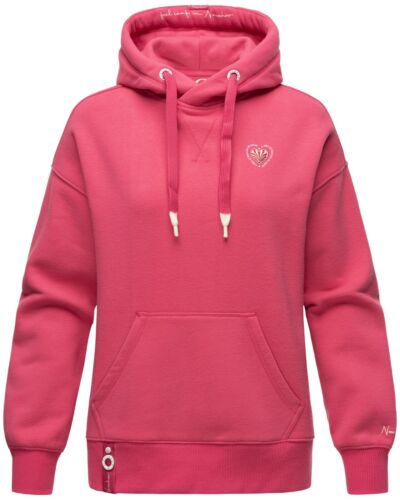 Navahoo Damen Kapuzenpullover Longsleeve Pulli Oversize Hoodie Sweater Goldfee - Bild 42 von 52