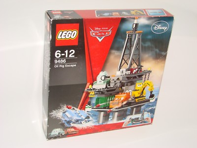 LEGO   CARS 9486 escape v d oil rig new B-stock _ oil rig escape MISB 2nd choice