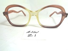 Vtg Nos 1980's VAM USA 825 Sun or Eyeglass Frame Brown ASW-21
