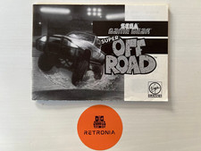 Thumbnail of ebay&reg; auction 205177767813 | Super Off Road Sega Game Gear Spielanleitung