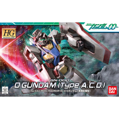 BANDAI 1/144 HG Gundam 00 GN-00 O Gundam (type A.C.O.