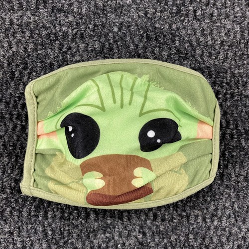 Disney Star Wars Mandalorian The Child Baby Yoda Face Mask Sealed Adult Large - Picture 2 of 4