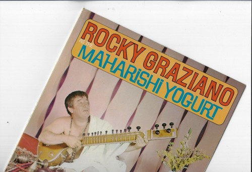 ROCKY GRAZIANO as maharishi yogurt U.S. RIC LP_orig 1968 MINT novelty - Picture 2 of 4