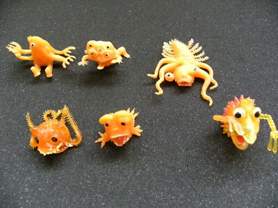Uglies Topps - Ugly Jigglers 1980s rubber vintage Oily Monster