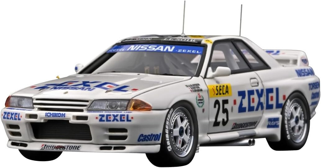 модель зажигания 1/43 ZEXEL NISSAN SKYLINE (#25) 1991 года выпуска, 24 часа IG2975