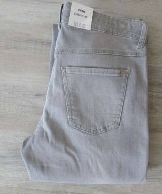 MAC DREAM JEANS HOSE Gr. 40 44 L 34 grau Col. D310 *NEU* 99,95  2.WAHL