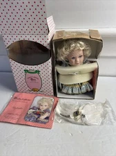 Treasury Porcelain Doll September Birthstone Collection Paradise Galleries