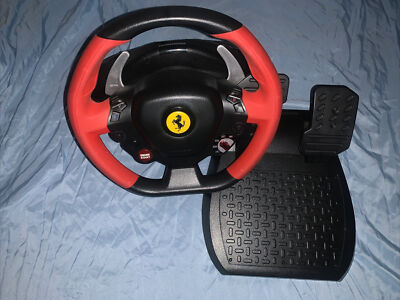 Thrustmaster Ferrari 458 Spider Wheel And Pedals Set