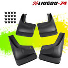Fit For 1999-07 Chevy Silverado Sierra Splash Guards Mud Flaps 4Pcs Front & Rear