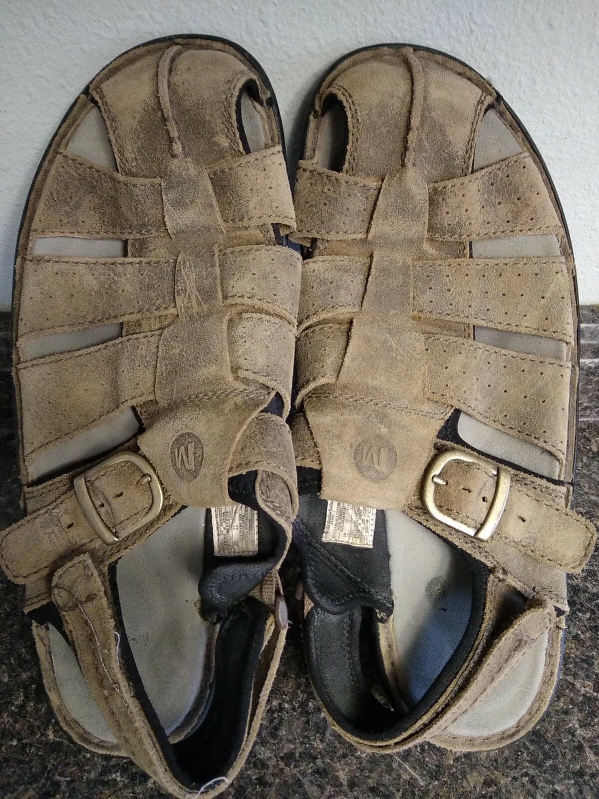 Men's Size 14 Merrell Woven Leather 