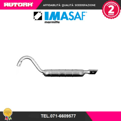 Silenziatore Posteriore Universale – 54.35.07 – Lunghezza 910 Mm, Peso 6,42 Kg – Ricambio Per Impianto Di Scarico - 3