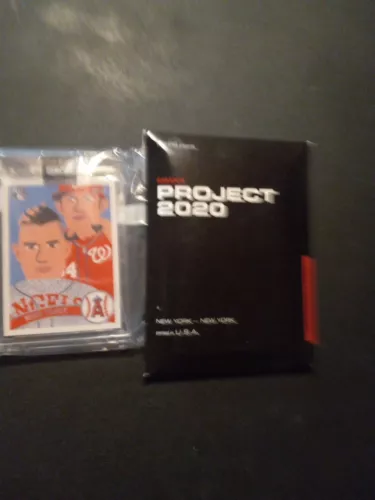 Topps Project 2020 Mike Trout #260 by Keith Shore Los Angeles Angels
