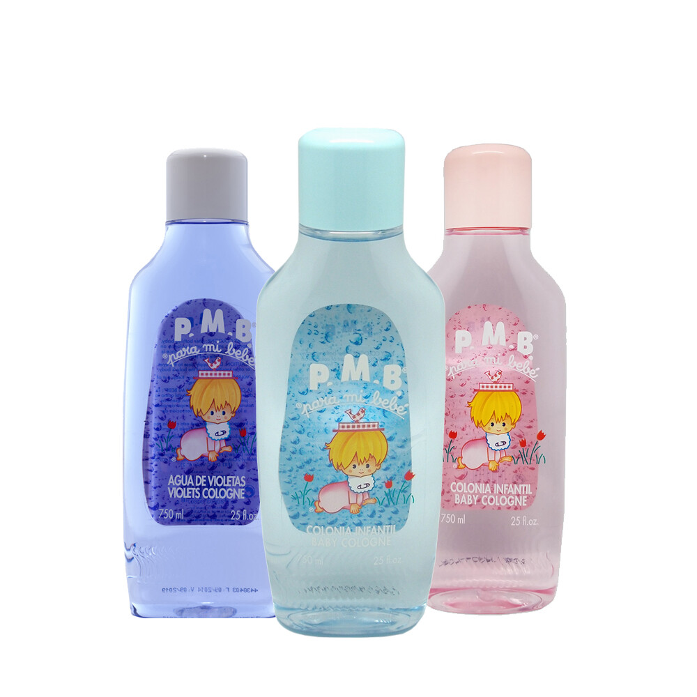 Para Mi Bebe Variety 3 Pack. Gentle Fragrance & Hypoallergenic, 25
