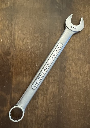 Vintage Craftsman 5/8" Combination Wrench =V= USA 🇺🇸.  Nice! - Foto 1 di 2