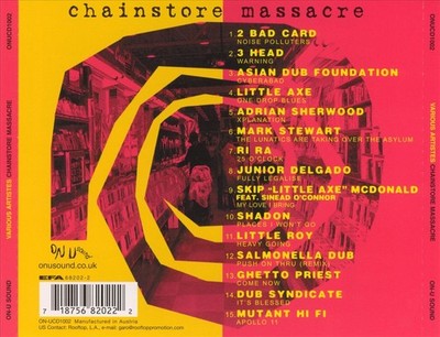 VARIOUS ARTISTS CHAINSTORE MASSACRE NEW CD 718756820222| eBay