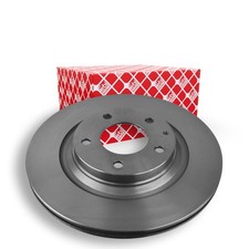 2x FEBI Bremsscheiben Hinten für MAZDA RX-8 (SE, FE) 302mm 108685